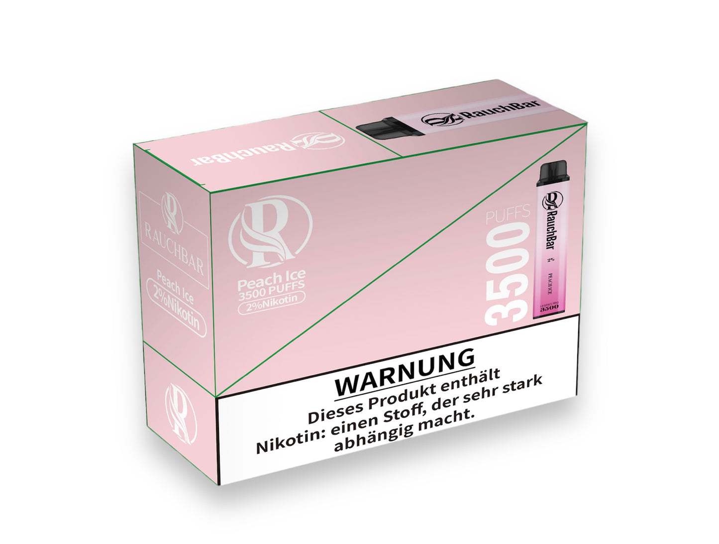 Rauchbar Peach Ice 3500 Puffs