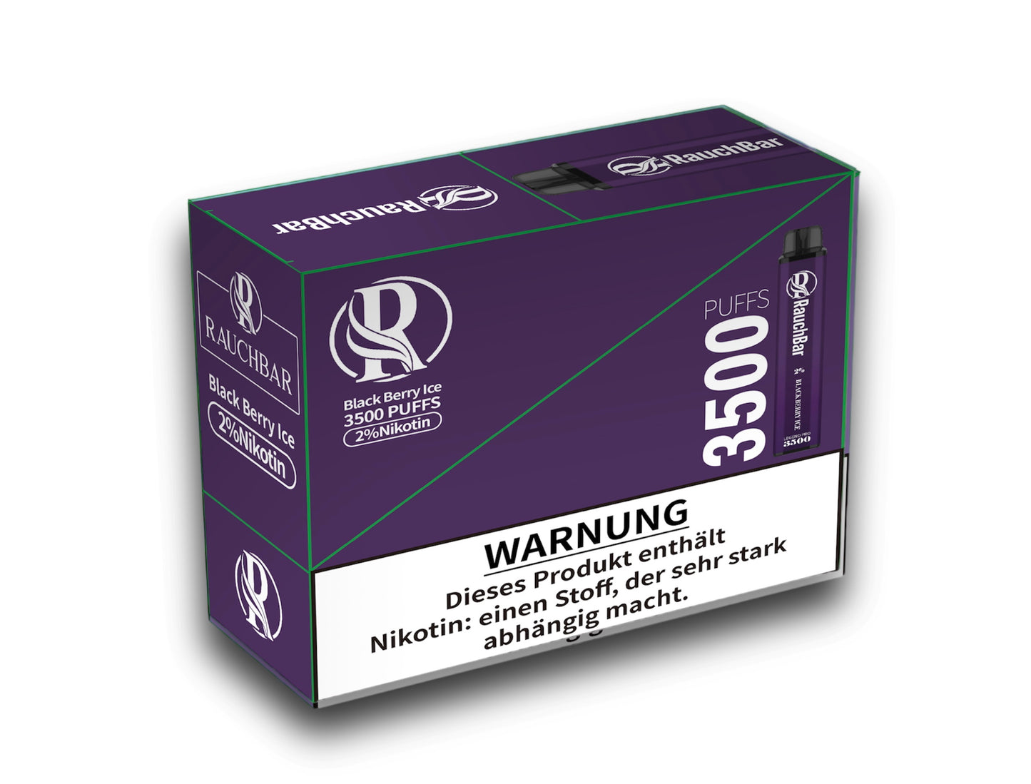 Rauchbar Black Berry Ice 3500 Puffs