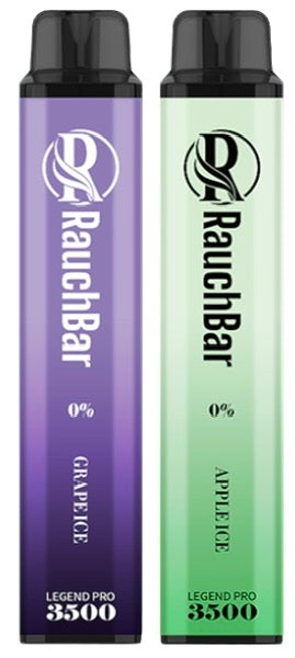 Rauchbar Starter Bundle 3500 0% - 2 verschiedene Vapes