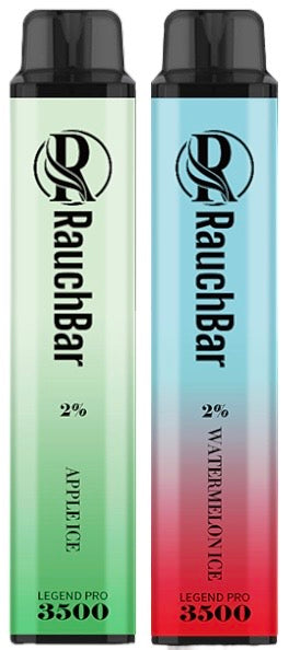 Rauchbar Starter Bundle 3500 2% - 2 verschiedene Vapes