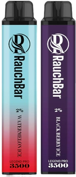 Rauchbar Starter Bundle 3500 2% - 2 verschiedene Vapes