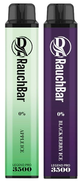Rauchbar Starter Bundle 3500 0% - 2 verschiedene Vapes