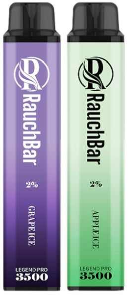 Rauchbar Starter Bundle 3500 2% - 2 verschiedene Vapes