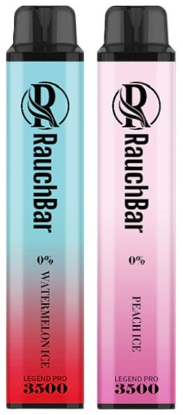 Rauchbar Starter Bundle 3500 0% - 2 verschiedene Vapes