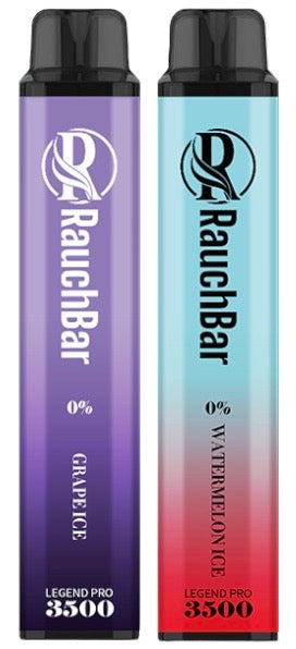Rauchbar Starter Bundle 3500 0% - 2 verschiedene Vapes