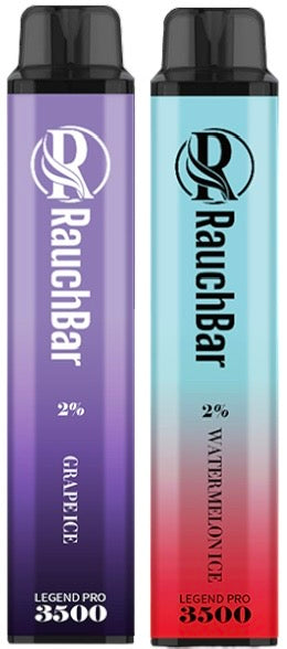 Rauchbar Starter Bundle 3500 2% - 2 verschiedene Vapes
