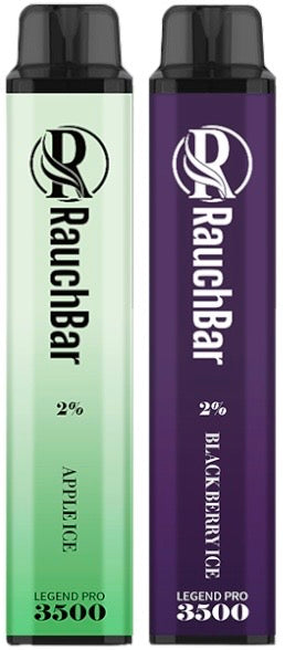 Rauchbar Starter Bundle 3500 2% - 2 verschiedene Vapes
