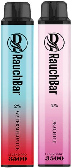 Rauchbar Starter Bundle 3500 2% - 2 verschiedene Vapes