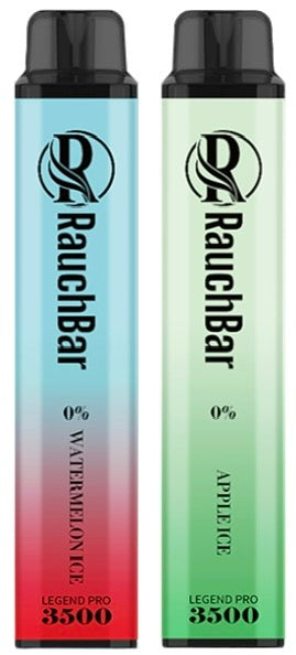 Rauchbar Starter Bundle 3500 0% - 2 verschiedene Vapes