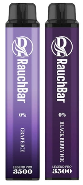 Rauchbar Starter Bundle 3500 0% - 2 verschiedene Vapes