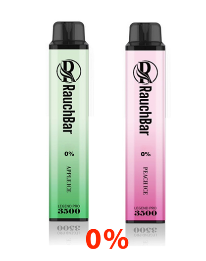 Rauchbar Starter Bundle 3500 0% - 2 verschiedene Vapes