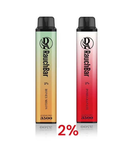 Rauchbar Neuheiten Bundle 3500 2% - Pomegranate & Honey Melon